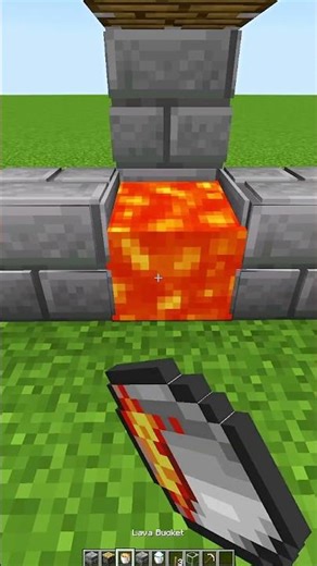 MINECRAFT : GLASS BLOCK GLITCH 😍 WAIT FOR IT..#minecraft #shorts