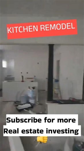 We Took a Risk on This Kitchen Renovation #realestateinvesting ##fixandflip #shorts