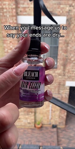 Revive Dry Locks with Bleach London Hair Elixir