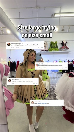 Size small costumes by stormy as a size large #costumesbystormy #halloweencostumes #halloween @Stormy