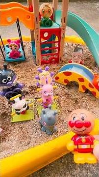 Anpanman and his friends play at the toy park! Will Baikinman be able to play nicely? #Anpanman #...