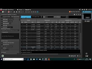 BenchVue Setup for Contactor Testing