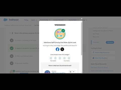 Salesforce Spiff Line-by-Line Rules: Quick Look | Trailhead 2025 for U.S. Professionals