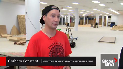 New downtown Winnipeg skatepark set to open in late October