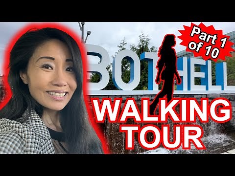 LIVING in BOTHELL WA WALKING Tour Bothell Downtown and Landing