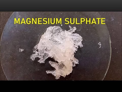 Preparation & Properties of Magnesium sulphate