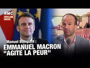 Pour Emmanuel Macron, "la menace russe est là"