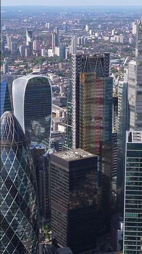 London: Aerial Journey Over Thames, Tower Bridge & Big Ben in 4K