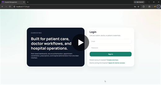 - From idea to full-stack project: Hospital Management System (MERN) Grras Solutions (P) Ltd | Bilalkhan Pathan