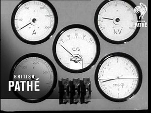 Proteus Turbo Generator For World's First Unmanned Power Station (1959)
