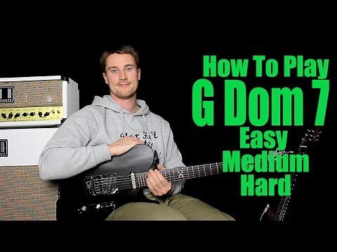 How to Play: G7 or G Dominant 7 (and every dom 7th Chord)
