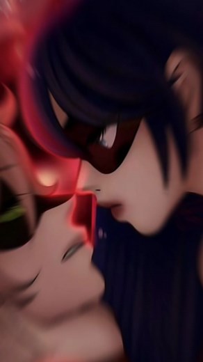 Miraculous Ladybug Fanart: Ladybug and Cat Noir Kiss Animation