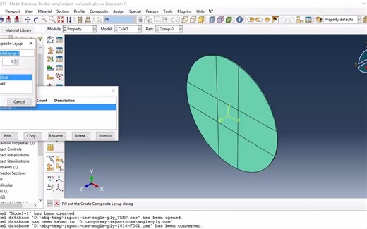 【Abaqus】用 VUMAT 子程序模拟下落撞击
