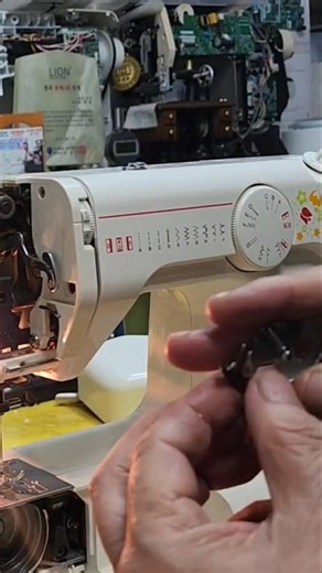 l6#미싱박사#라이온미싱 튤립수리#미싱실끼우기#미싱사용방법#미싱고장택배수리#janome Sewing Machine Repair#미싱#홈미싱#재봉기#윤태용#페달#북집#
