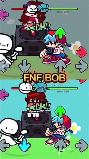 FNF - Bob mod |2 Gameplay Sunshine X Withered #fnf #gaming #shorts