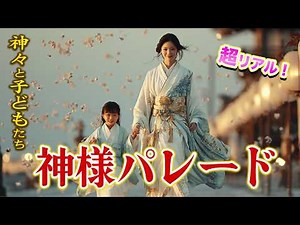 【超リアル】神様と子どもたちパレード〜日本神話の神々たち〜