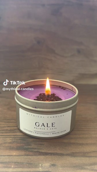 Mythical Candle Inspired by Gale | Baldur's Gate 3