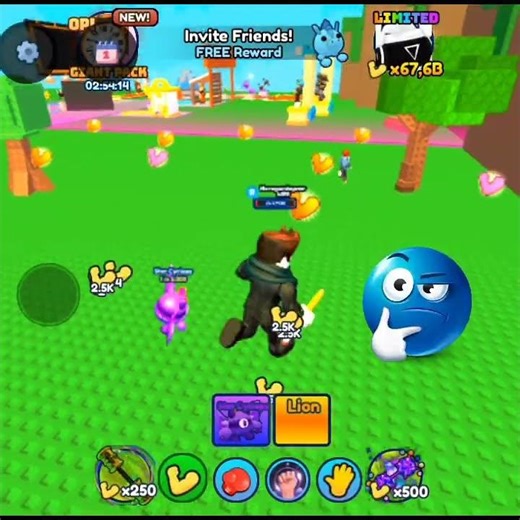 Strong Muscle Simulator #shortsviral #roblox