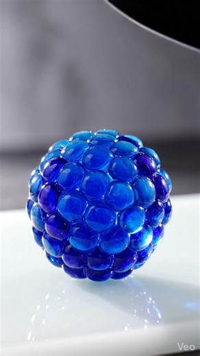 blue colored Raspberry ASMR #asmrvideo #oddlysatisfying #asmrsounds #satisfying