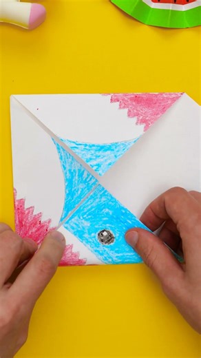 Create Your Own Adorable Paper Baby Shark! 🦈✨ #crafting #fun #kids