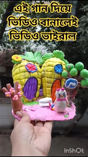 DIY cute 💞 How to make easily doll bad polymer with Super clay #shots​ #viral​ #trending​ #funny​