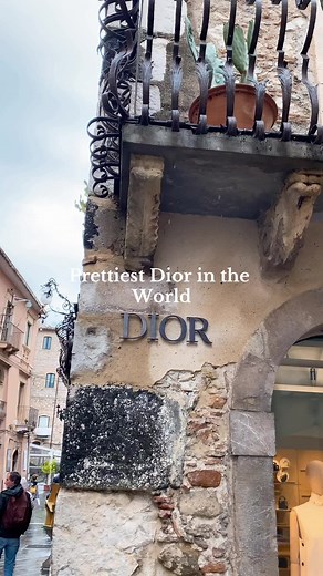 Experience the Stunning Dior Boutique in Sicily