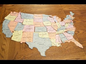 Make Your Own State Puzzle