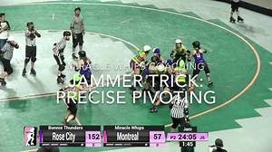 26K views · 765 reactions | ✨Jammer Trick: Precise Pivoting!✨ WFTDA...