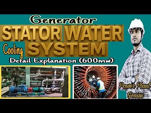 Generator Stator Water Cooling System |Primary Water System।Working, Components & Detail Explanation