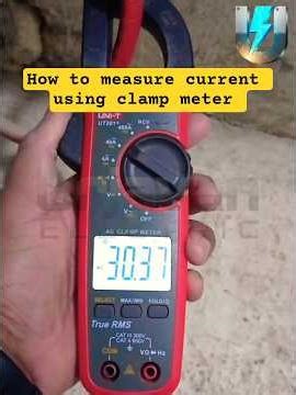 Clamp meter से करेन्टको कैसे नापे? | Measure current using clamp meter | Urjavan Electric #ytshorts