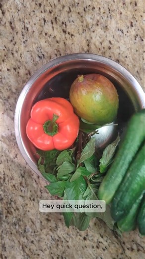 Thai Cucumber Mango Salad Recipe. Refreshing & ready in 5 minutes!