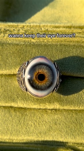 Eccentric Manor | wearing your eyes, seeing your world #eyes #custom #ring #giftideas #handmade #personalized | Instagram