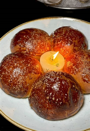 beef tallow candle at Untitled Supper Club Chicago #chicago #food #beeftallow #chicagorestaurants #chicagofood