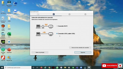 4RTA PARTE; Conectar impresora Canon G3110 por primera vez por wifi. #parati #peru #ecuador #tecnologia #tutorial