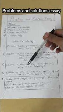 How to identify a problem and solution essay?#ielts #ieltspreparation #ieltswritingtask2 #mustwatch
