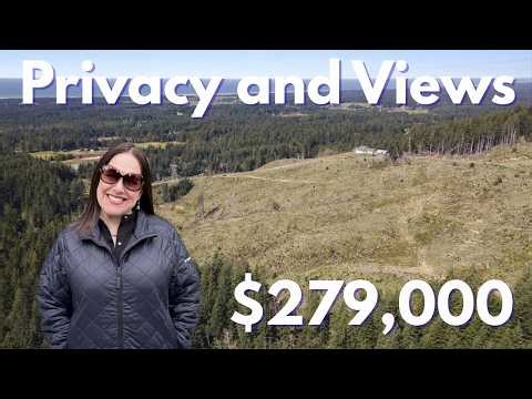 Oregon Coast Land for Sale | 10 Acres Near Bandon with Ocean Views & Redwood Trees