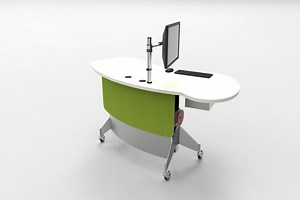 Yakety Yak 203 Circulation Desk | Yakety Yak Library Furniture