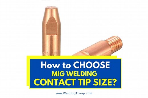 MIG Welding Contact Tip Thread Size - Chart And Users Guide