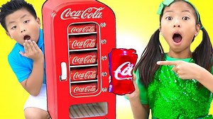 573K views · 8.6K reactions | Wendy Pretend Playing with Coke Vending Machine Soda Toys for Kids 凌凌凌勒勒勒勒 | Kids Baby Cartoon | Facebook