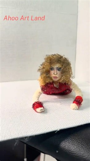 handmade doll with pipe cleaner-DIY #pipecleanercrafts #pipecleaners #pipecleanerdoll #shakirastyle