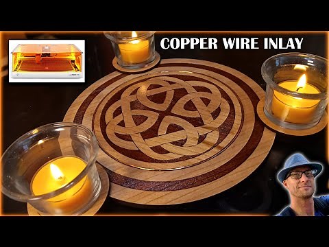 DIY Copper Wire Inlay with your Laser Engraver