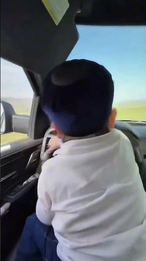 Hasbulla enjoys driving