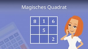 Magisches Quadrat • Magisches Quadrat Lösung