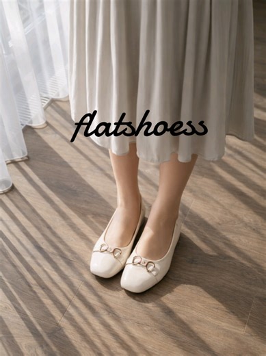 nyaman enak dipakai 😍#flatshoes #sepatuwanitaterbaru #sandallebaran