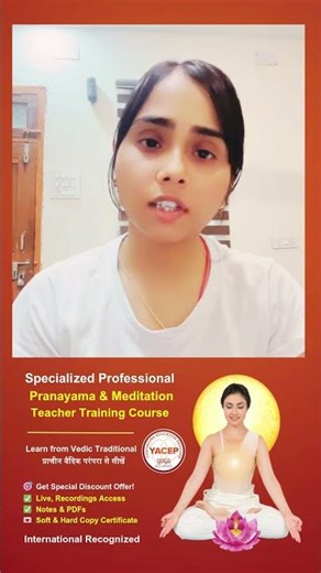 Specialized Professional Pranayam & Meditation Teacher Training Course