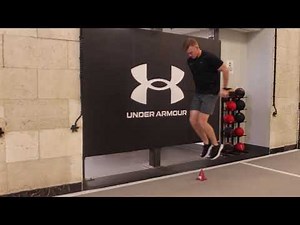 Low Cone Double Leg Forward and Backward Hop