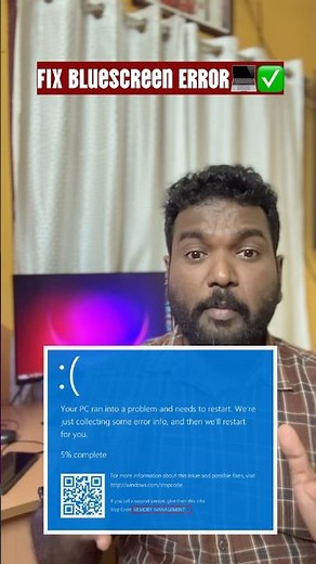 How To FIX Bluescreen Error On Windows Computer 💻✅