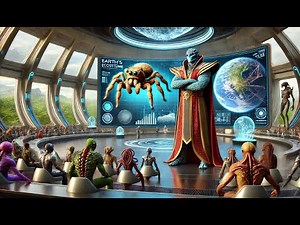 Alien Students Found Out That Earth's Smallest Spider Can Kill Their Strongest Warrior in One Bite