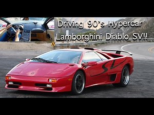 98' Lamborghini Diablo SV review on Angeles Crest . The ultimate 90's Hypercar!