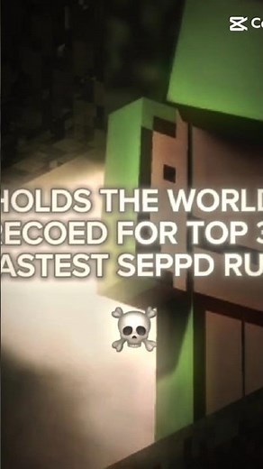 DREAM HOLDS THE WORLD RECORD FOR TOP 3 FASTEST SPEED RUN.